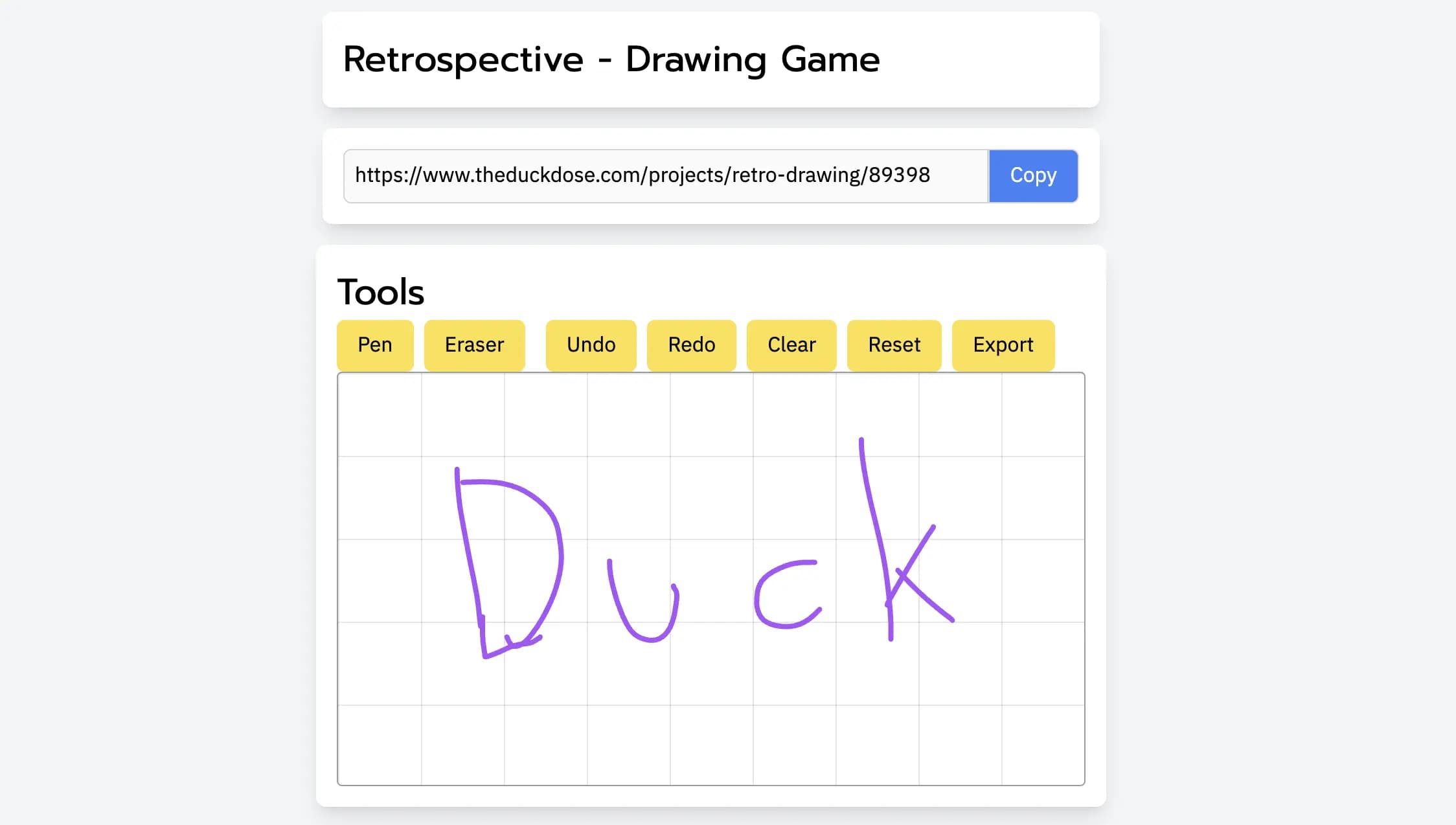 Retrospective - Drawing
