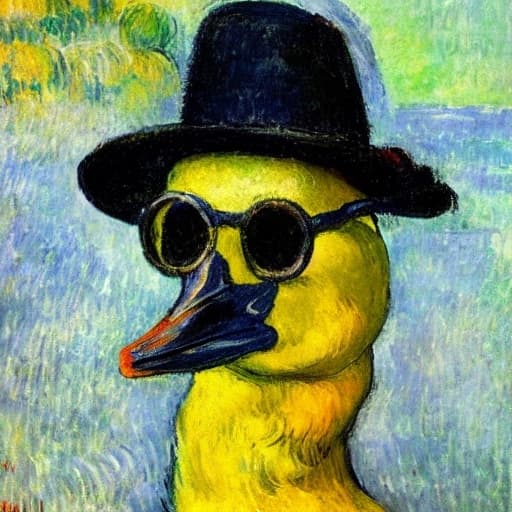 เป็ดใส่แว่นตากันแดดสุดเท่ใน Duck World