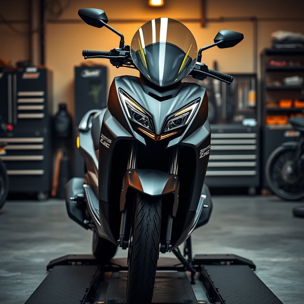 ZX Moto Garage — Zontes 150X Repair & Customization